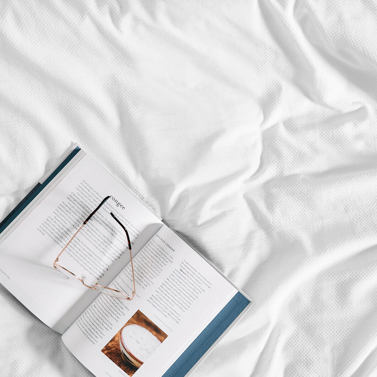 Dickies Cotton Waffle Texture Quilt Cover Set White Queen