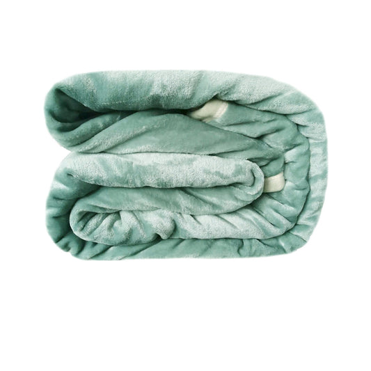 550GSM 2-Ply Mink Blanket QUEEN/KING Frost