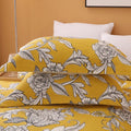 Cotton Lightly Quilted Coverlet Set Vibrante Yellow Queen