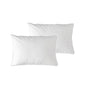 At Home Homewares Pack of 2 Standard Machine Washable Feather Pillows 45 x 70 +13 cm