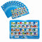 Set of 12 PVC Easy Care Placemats - Alphabet