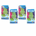 Set of 4 Microfibre Printed Kithen Towels 40 x 60 cm Grapes