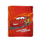 Lightning McQueen Printed Polar Fleece Throw Rug 130 x 160 cm