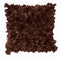 Sapphire Filled Cushion - Chocolate