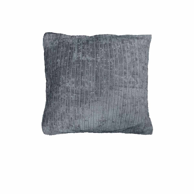 Eliot Striped Double Sided Filled Cushion Square - 45cm x 45cm Charcoal