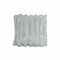 Diana Faux Fur Soft Filled Cushion Square - 45cm x 45cm Silver