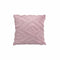 Diamond Texture Filled Cushion Square - 45cm x 45cm Dusty Pink