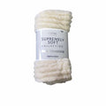 Kleio Soft Plush Deluxe Throw 127 x 152 cm Cream