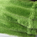 Kleio Soft Plush Deluxe Throw 127 x 152 cm Green