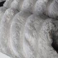 Harper Supremely Soft Fleece Extra Large Throw / Single Sized Blanket 200 x 150 cm Silver