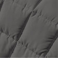 Luxor Summer Grey 200GSM Bamboo Blend Quilt QUEEN Size