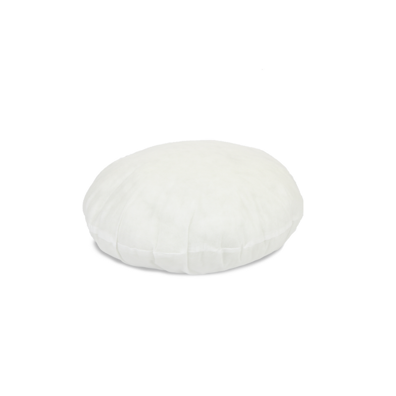 Luxor Twin Pack 45cm Round Hotel Cushion Inserts Memory Foam