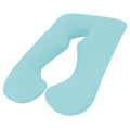 Woolcomfort Maternity Body Pillow Aus Made Aquamarine Pillowcase