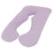 Woolcomfort Maternity Body Pillow Lilac Australian Made Pillowcase