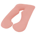 Woolcomfort Maternity Pregnancy Nursing Body Pillow Light Pink