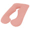 Woolcomfort Maternity Pregnancy Nursing Body Pillow Light Pink