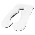 Woolcomfort Maternity Pregnancy Body Pillow Black White Pillowcase