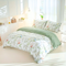 Dreamfields Green Roost Quilt Cover Set DOUBLE 3pcs