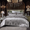Dreamfields Silvery Royal Quilt Cover Set SUPER KING 3pcs