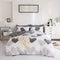 Dreamfields Twin Hearts Single Quilt Cover Set 2pcs