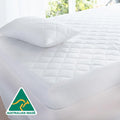 Luxor Cotton Quilted Mattress Protector KING SINGLE Aus Made