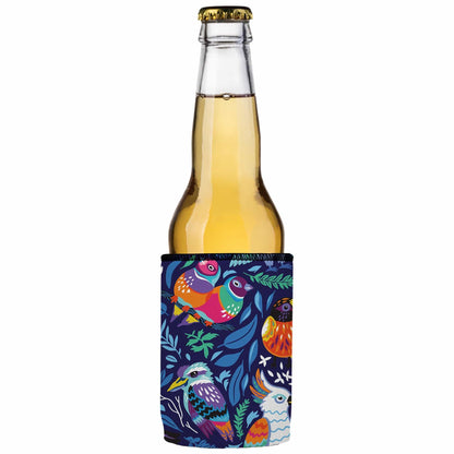 Aussie Birds IV Stubby Cooler - Standard