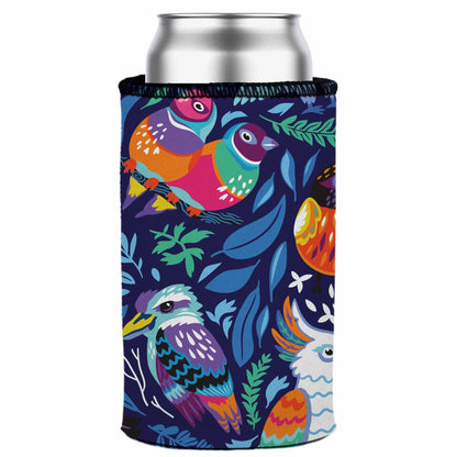 Aussie Birds IV Stubby Cooler - Standard