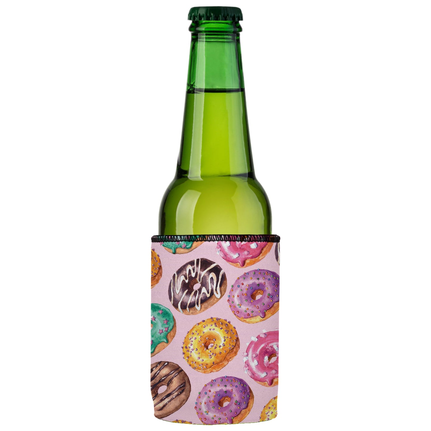 Donuts Go Nuts Stubby Cooler 2-Pack - Standard