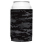 Digital Pixel Black Camo Stubby Cooler - Standard