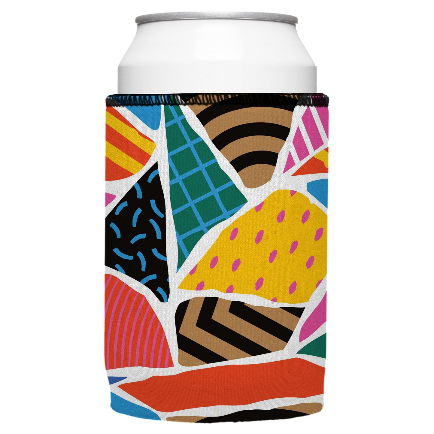 Color Blocks Stubby Cooler - Standard