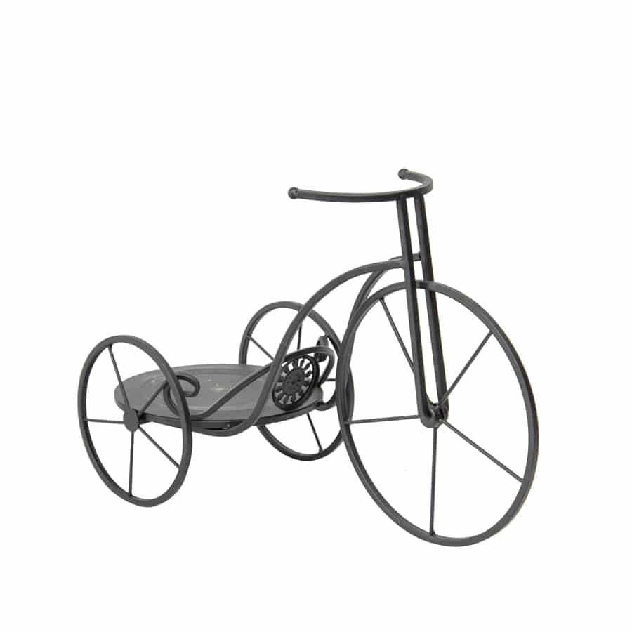 Black Pennyfarthing Bicycle Plant Holder 53cm