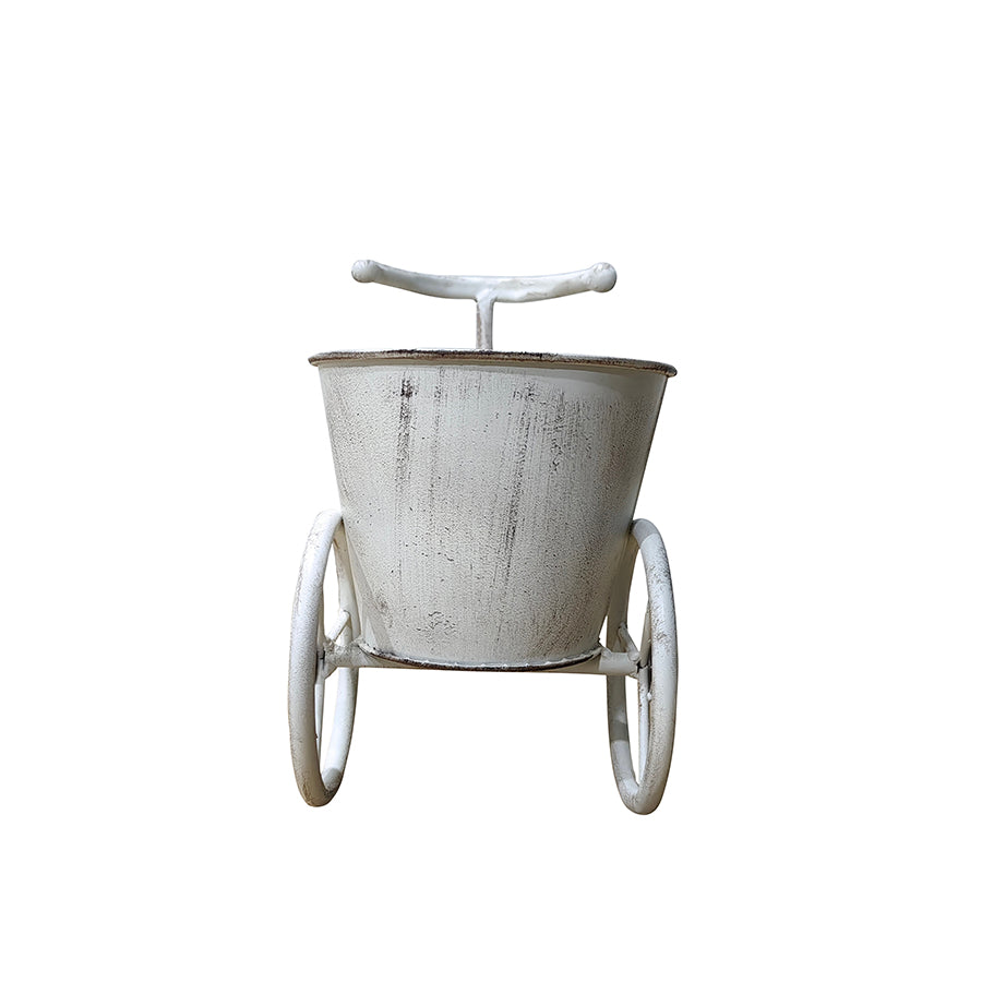 French Country Triangle w Pot Planter 21cm