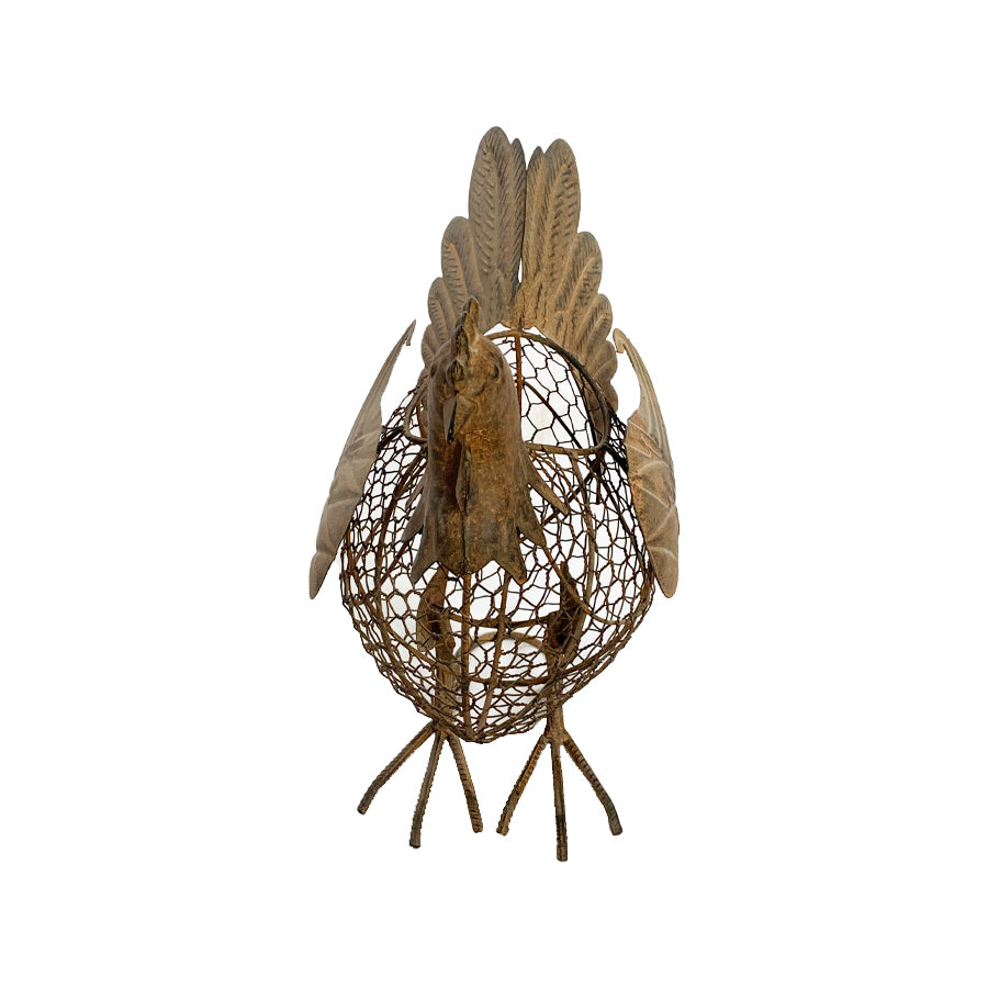 Decorative Chook Egg Basket / Storage 39cm