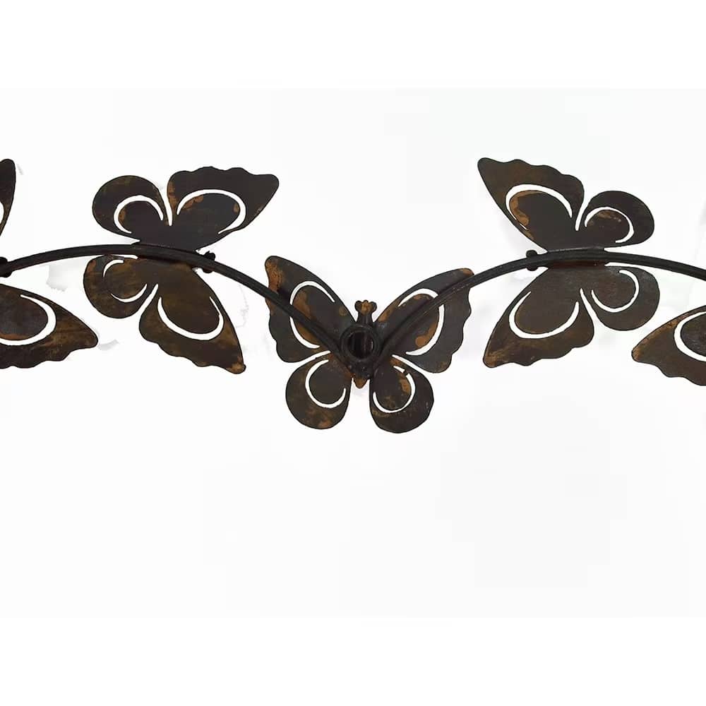 Flutter Of Butterflies As Heart Wall Art 48cm