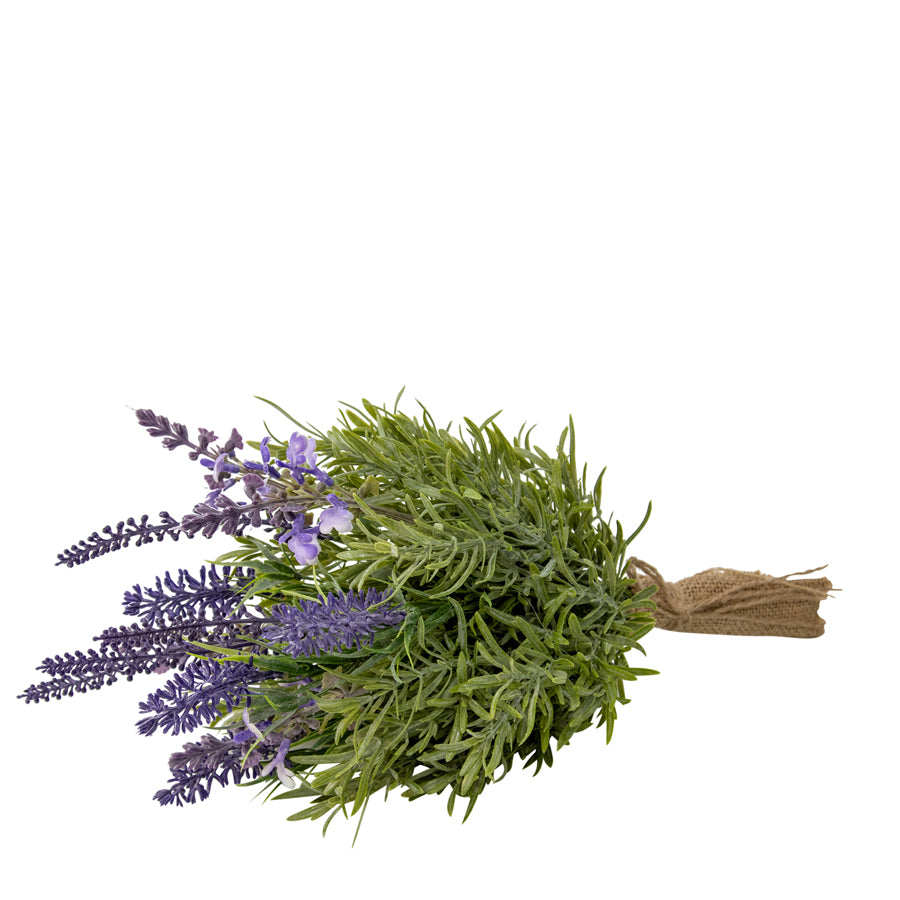 Artificial Lavender Bouquet Bunch 35cm