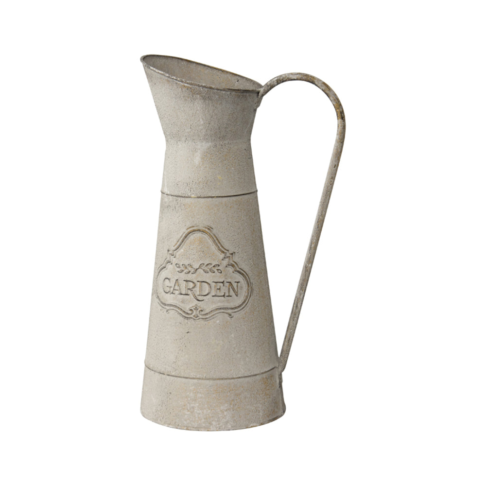 Distressed Tall Garden Jug 42cm