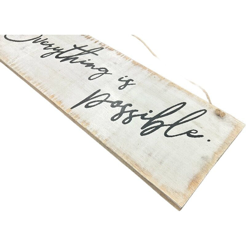 Everything Is Possible Wall Art 20cm