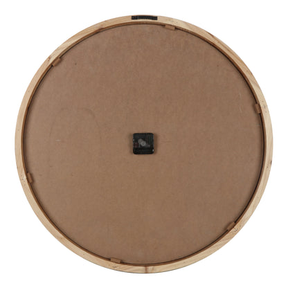 Distressed Grid Wall Clock 68x68cm