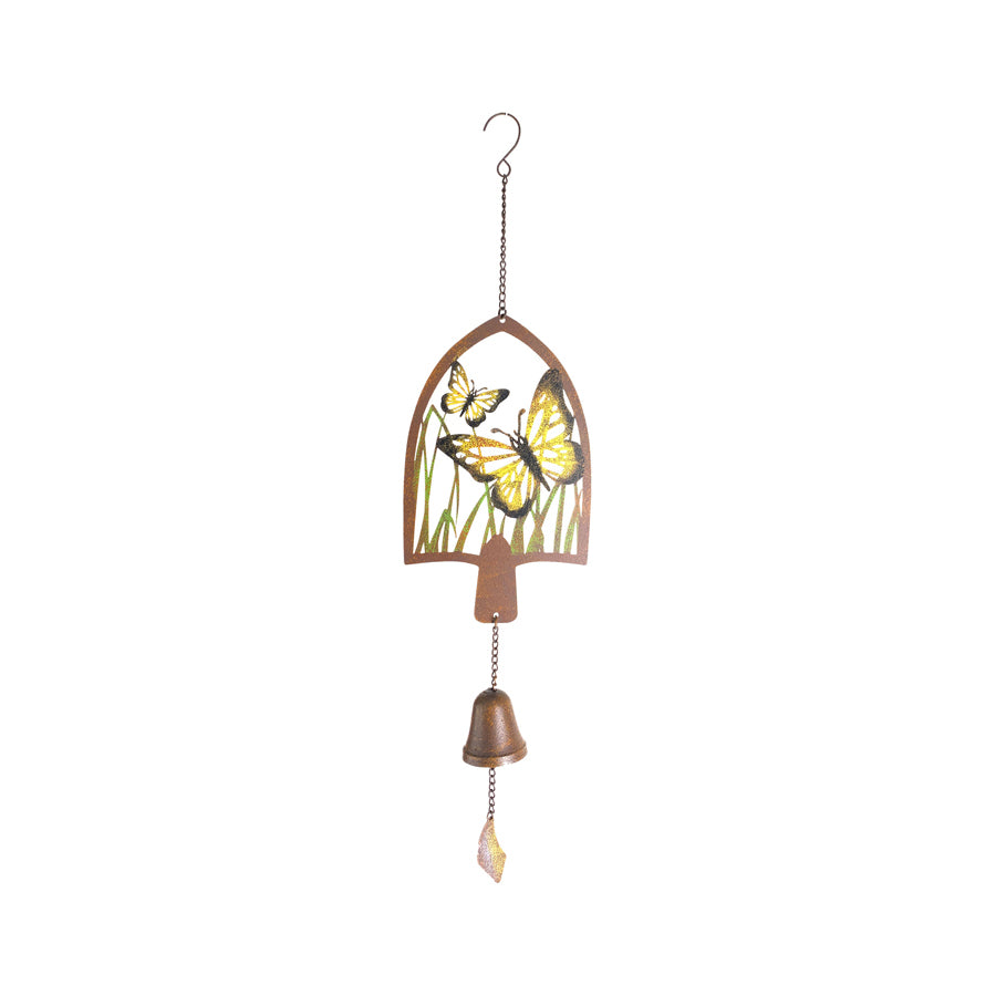 Butterfly in Arch Hanging Bell 70cm