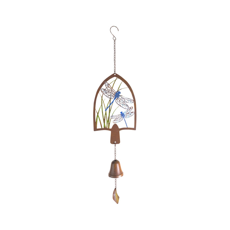 Dragonfly in Arch Hanging Bell 70cm