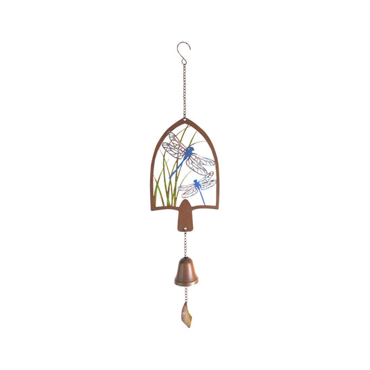 Dragonfly in Arch Hanging Bell 70cm