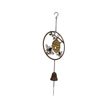 Bee Laser Cut Hanging Bell 65cm