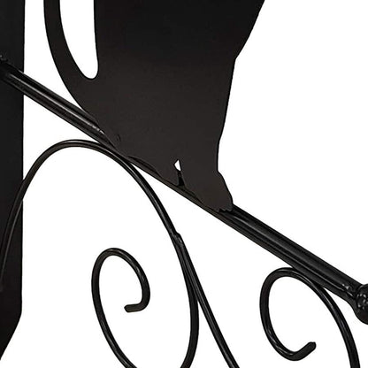 Cat Silhouette Wall Hook Bracket 35cm