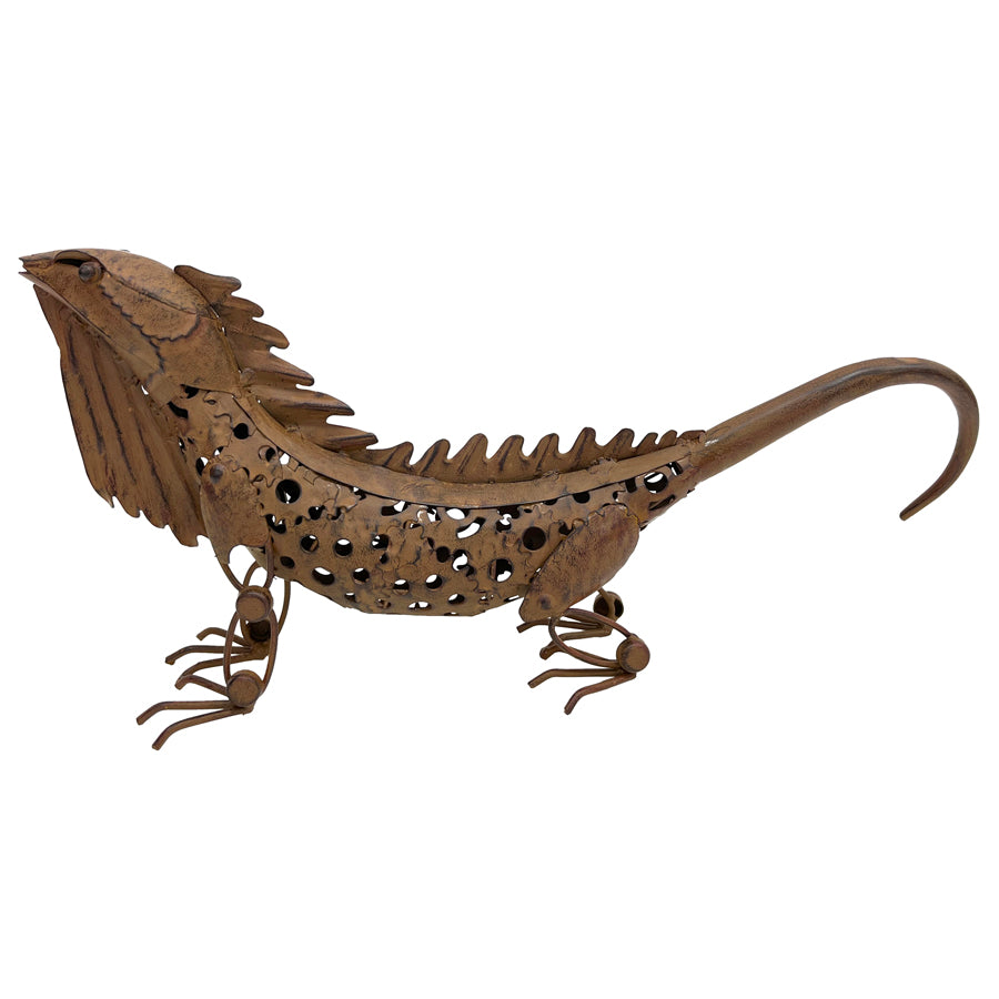 Australian Bearded Dragon Garden Statue 42cm