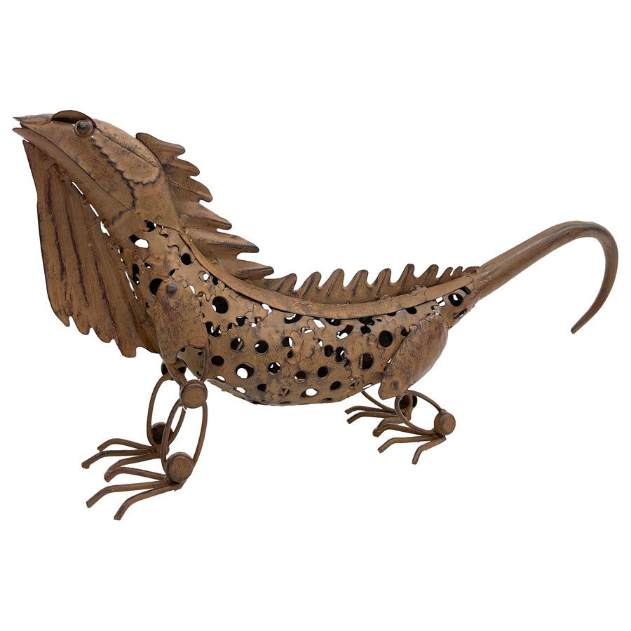 Australian Bearded Dragon Garden Statue 42cm