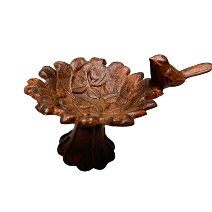 Cast- Iron Footed Ring Holder / Decor 18cm