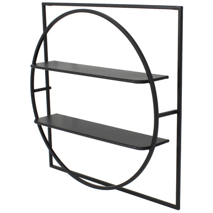 Eclipse Floating 2-Shelf Wall Hanging 60cm