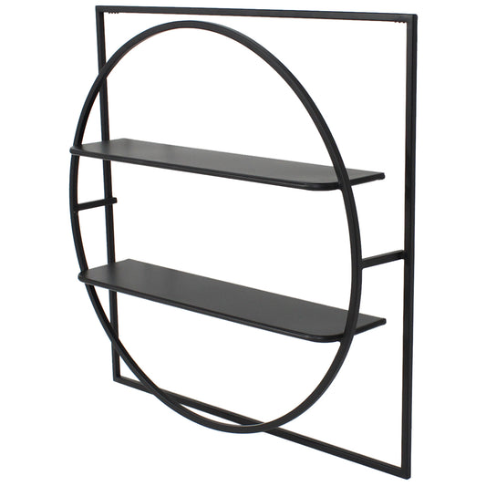 Eclipse Floating 2-Shelf Wall Hanging 60cm