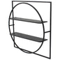 Eclipse Floating 2-Shelf Wall Hanging 60cm