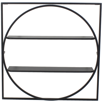 Eclipse Floating 2-Shelf Wall Hanging 60cm